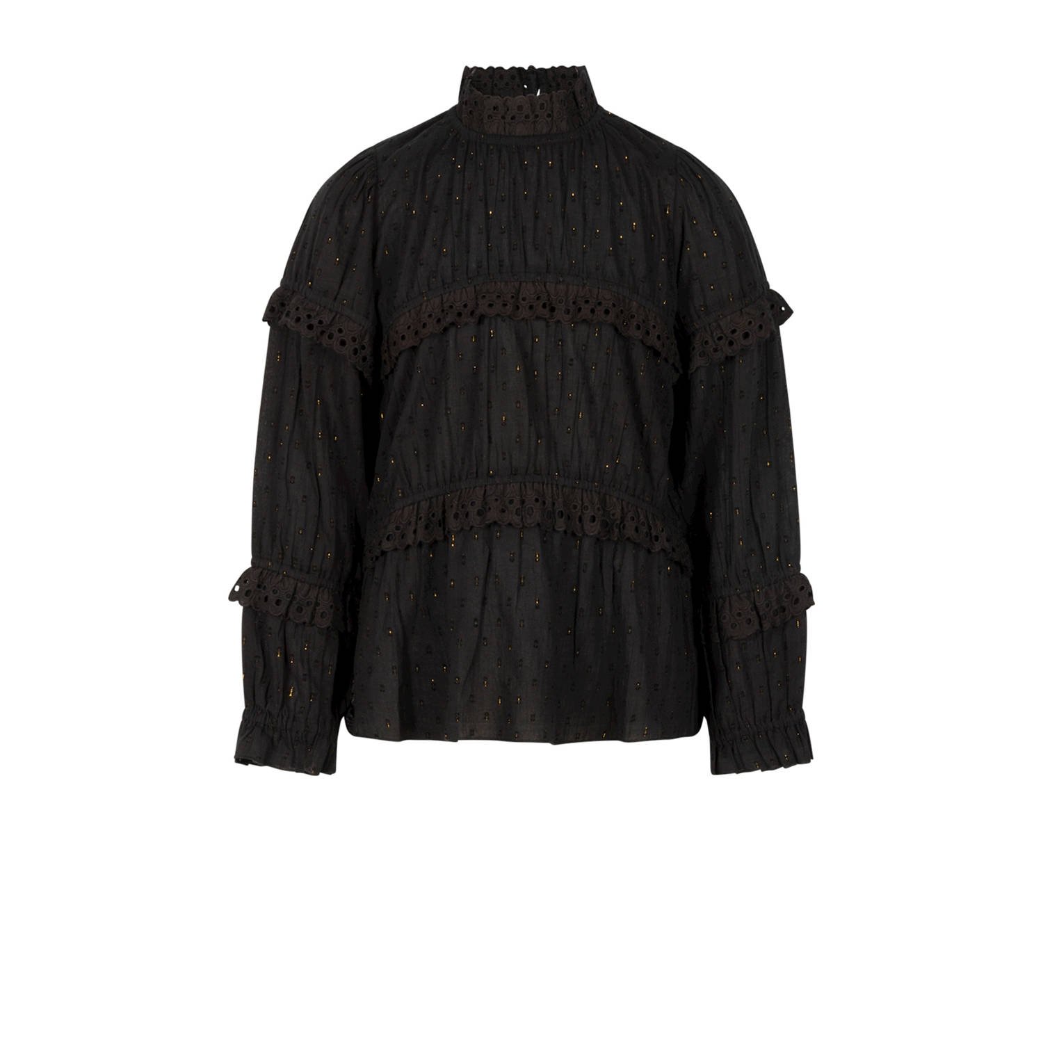 AI&KO blousetop zwart