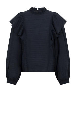 blousetop zwart