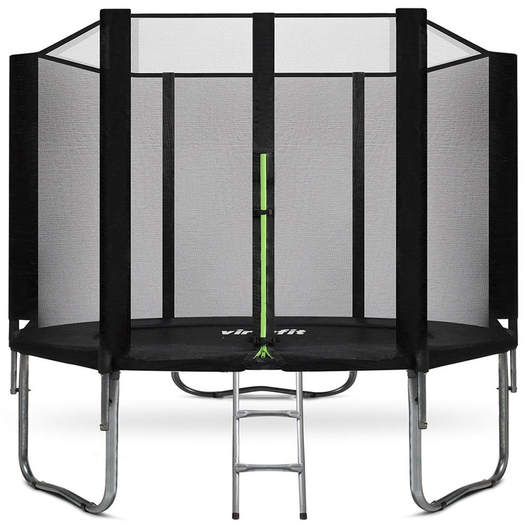 Virtufit Trampoline incl veiligheidsnet 251x251 cm