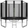 Virtufit Trampoline incl veiligheidsnet 251x251 cm