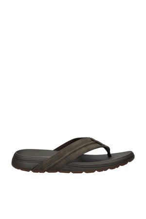 Patino  teenslippers bruin