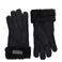 Warmbat Australia suede handschoenen zwart