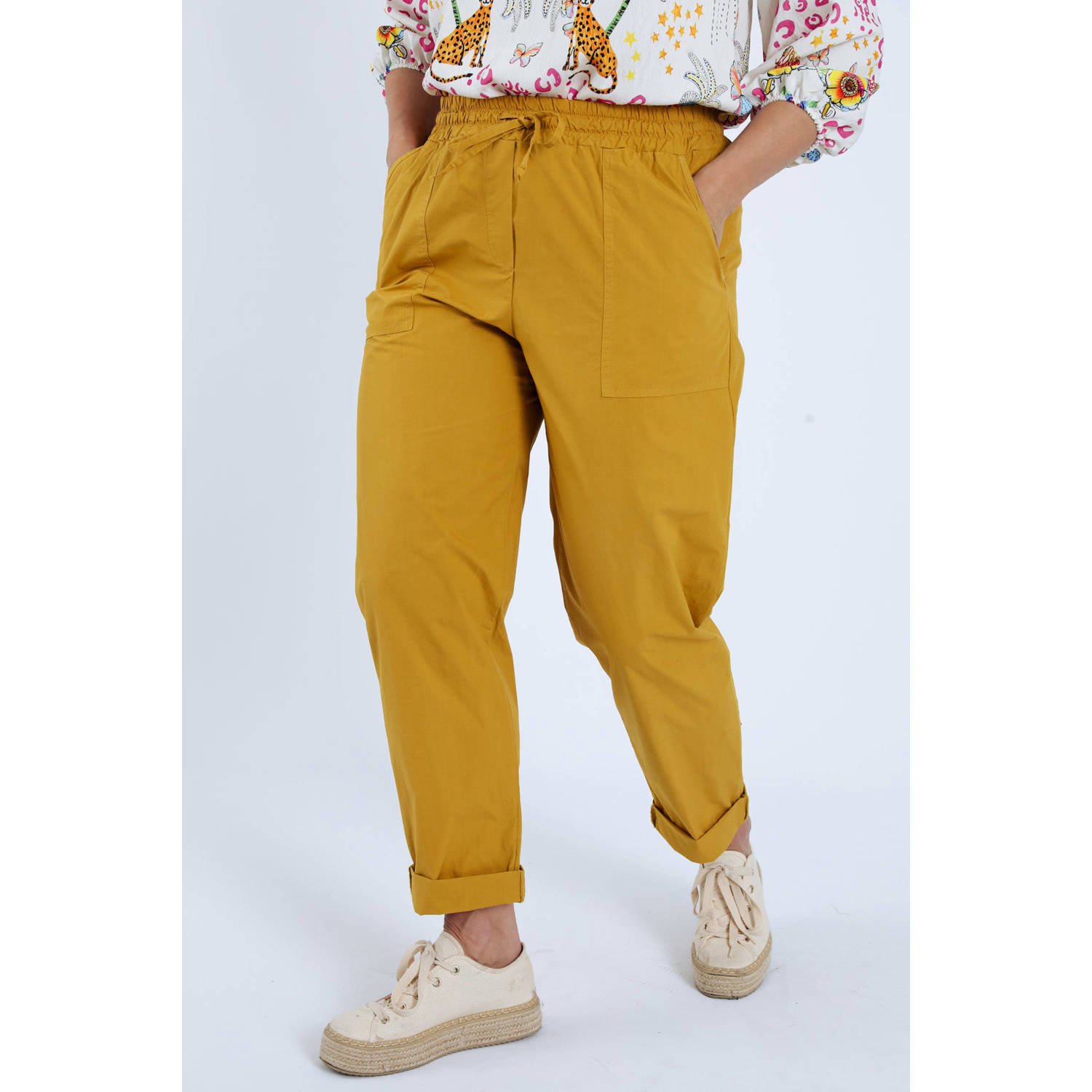 Paprika slim regular waist broek