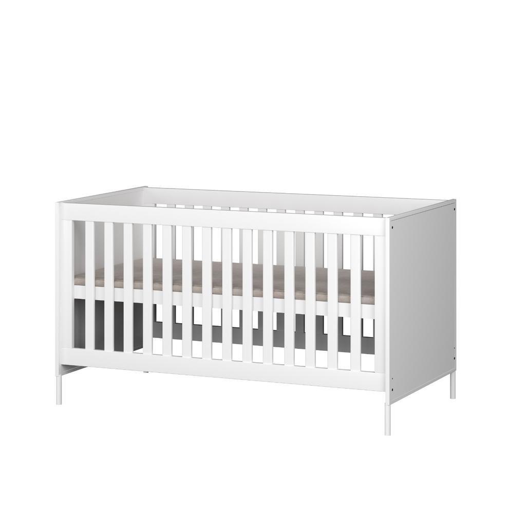 Cabino Santiago Baby Bed 70x140 cm Wit