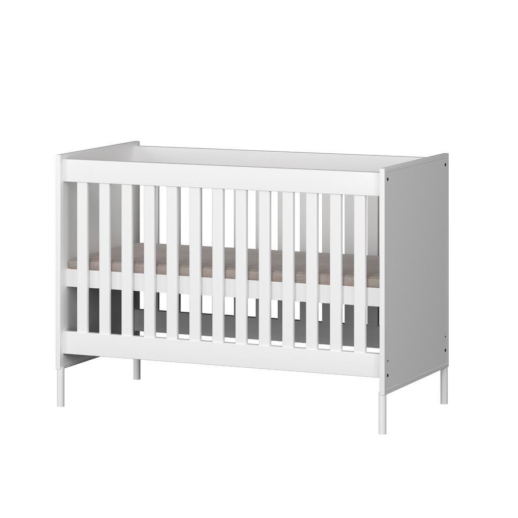 Cabino Santiago Baby Bed 60x120 cm Wit