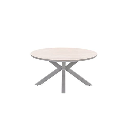 Garden Impressions Edison tafel rond - 148 cm - taupe - light teak Vironwood afbeelding