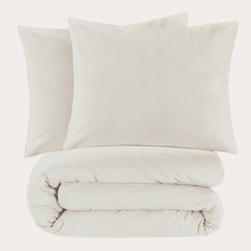 NOUS Living flanellen dekbedovertrek lits-jumeaux (240x220 cm) afbeelding