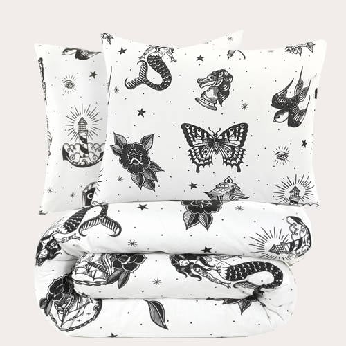 NOUS Living katoenen dekbedovertrek lits-jumeaux (240x220 cm) afbeelding