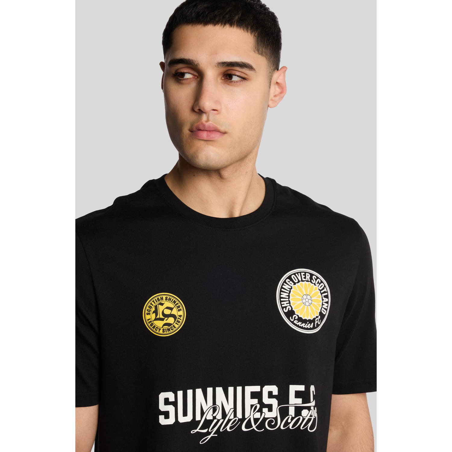 Lyle & Scott T-shirt zwart