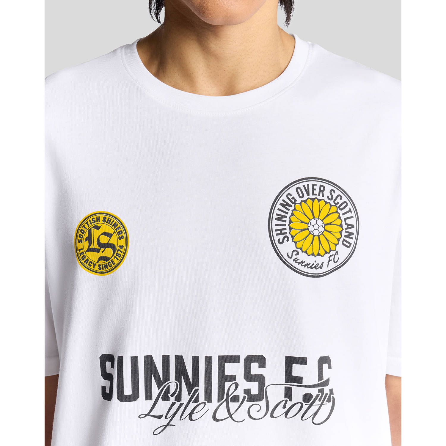 Lyle & Scott T-shirt wit