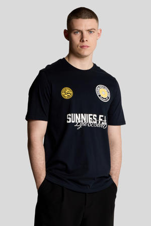 T-shirt donkerblauw