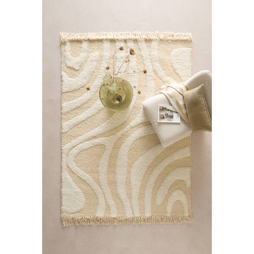 NOUS Living vloerkleed wol Rozas (230x160 cm) afbeelding