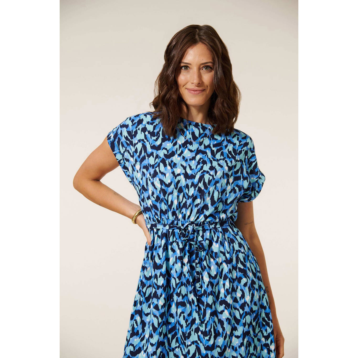Miss Etam zomerjurk blauw