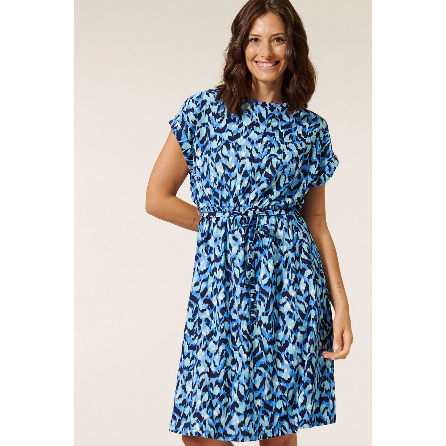 Miss Etam zomerjurk blauw