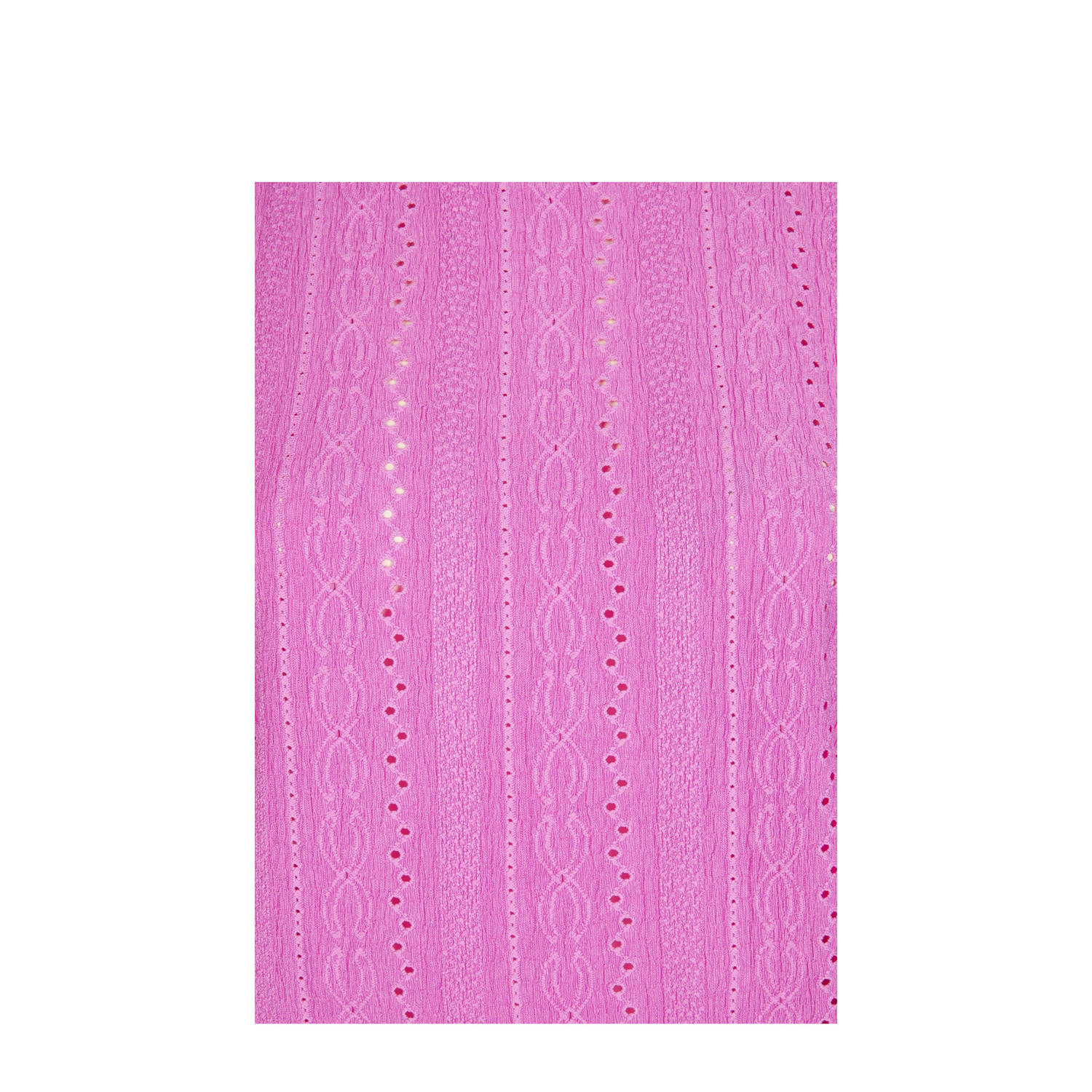 Miss Etam top roze broderie