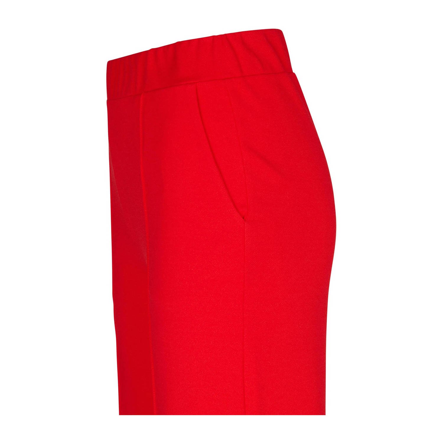 Miss Etam wide leg regular waist pantalon rood