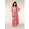 Miss Etam maxi jurk rood