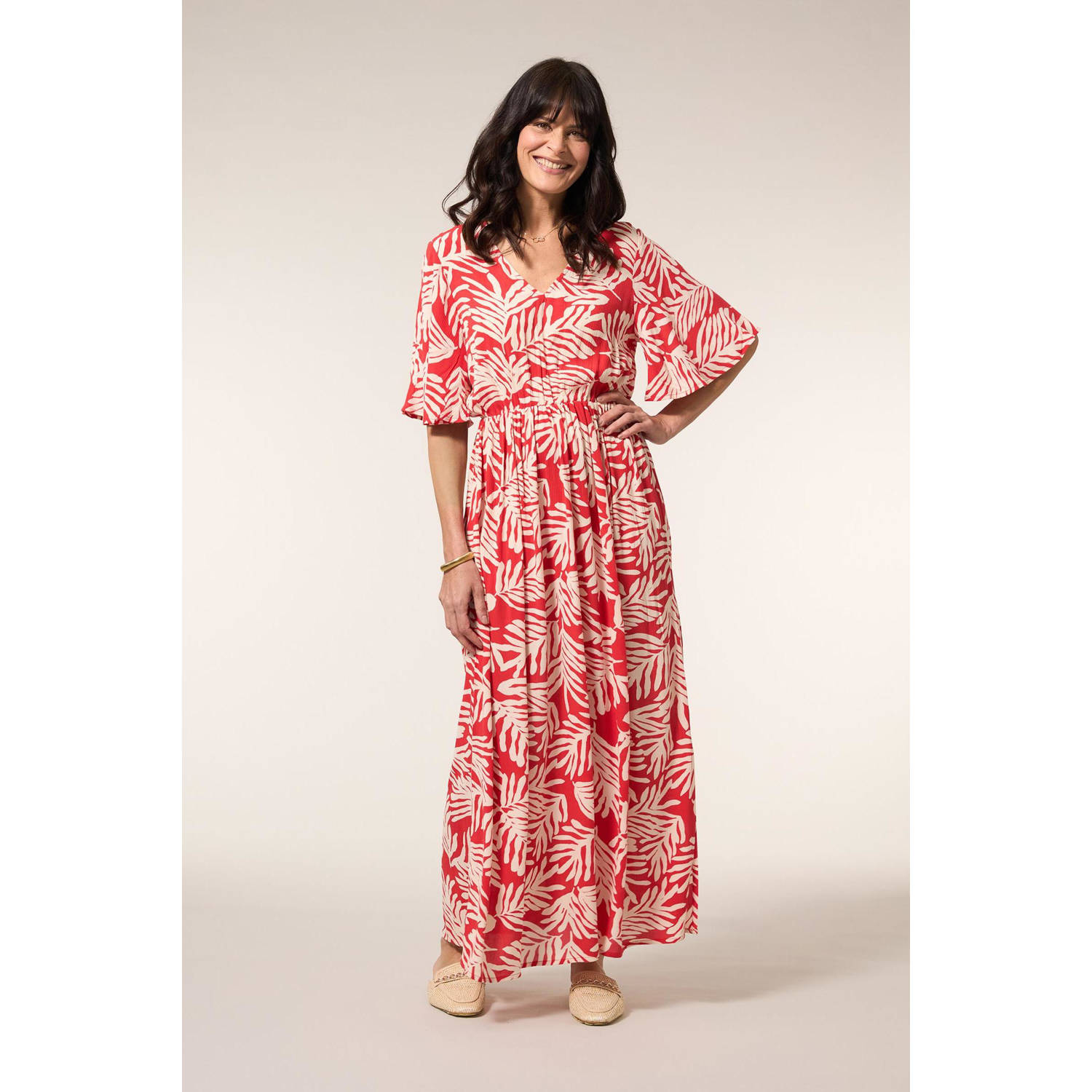 Miss Etam maxi jurk rood