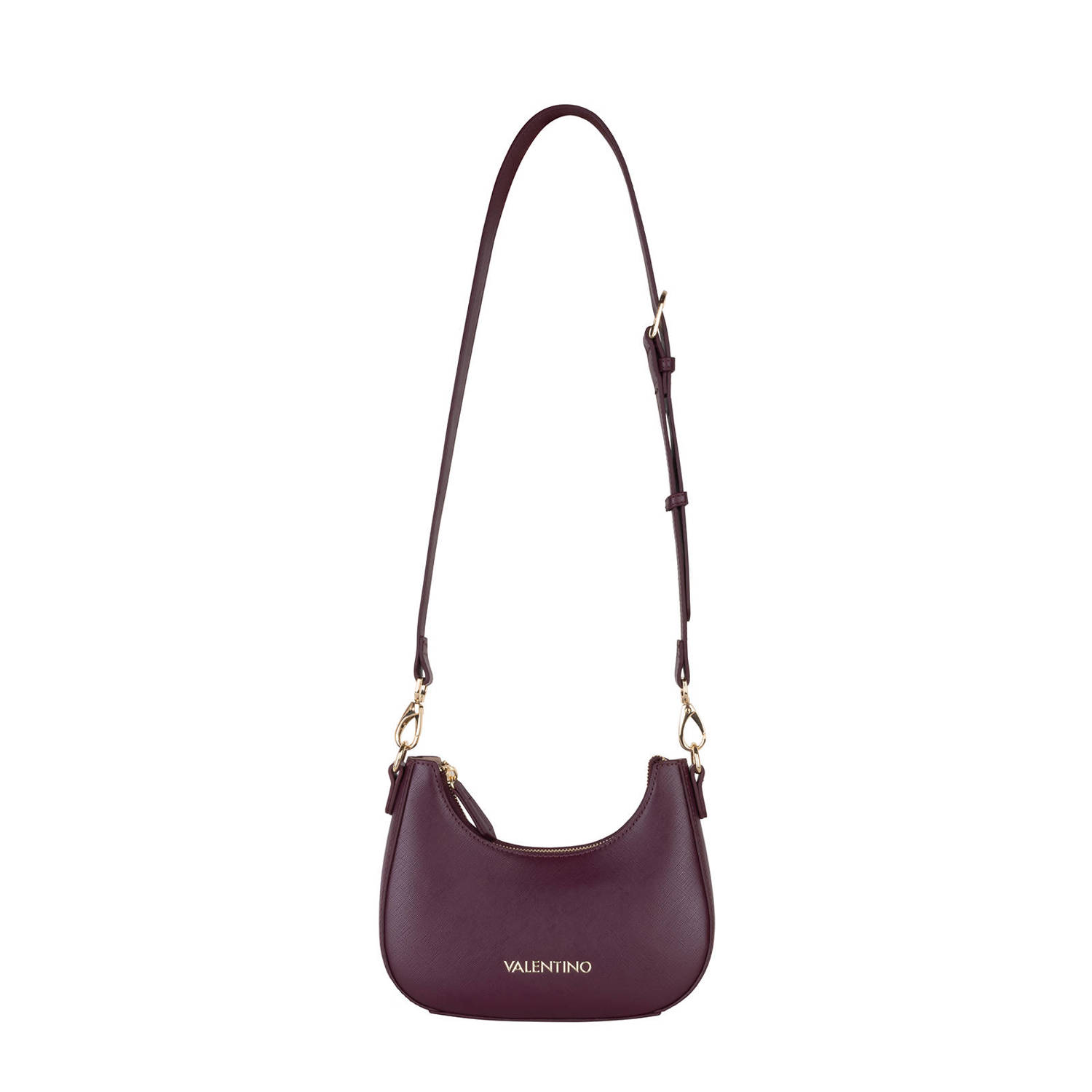 Valentino Bags crossbody tas Zero Re bordeauxrood
