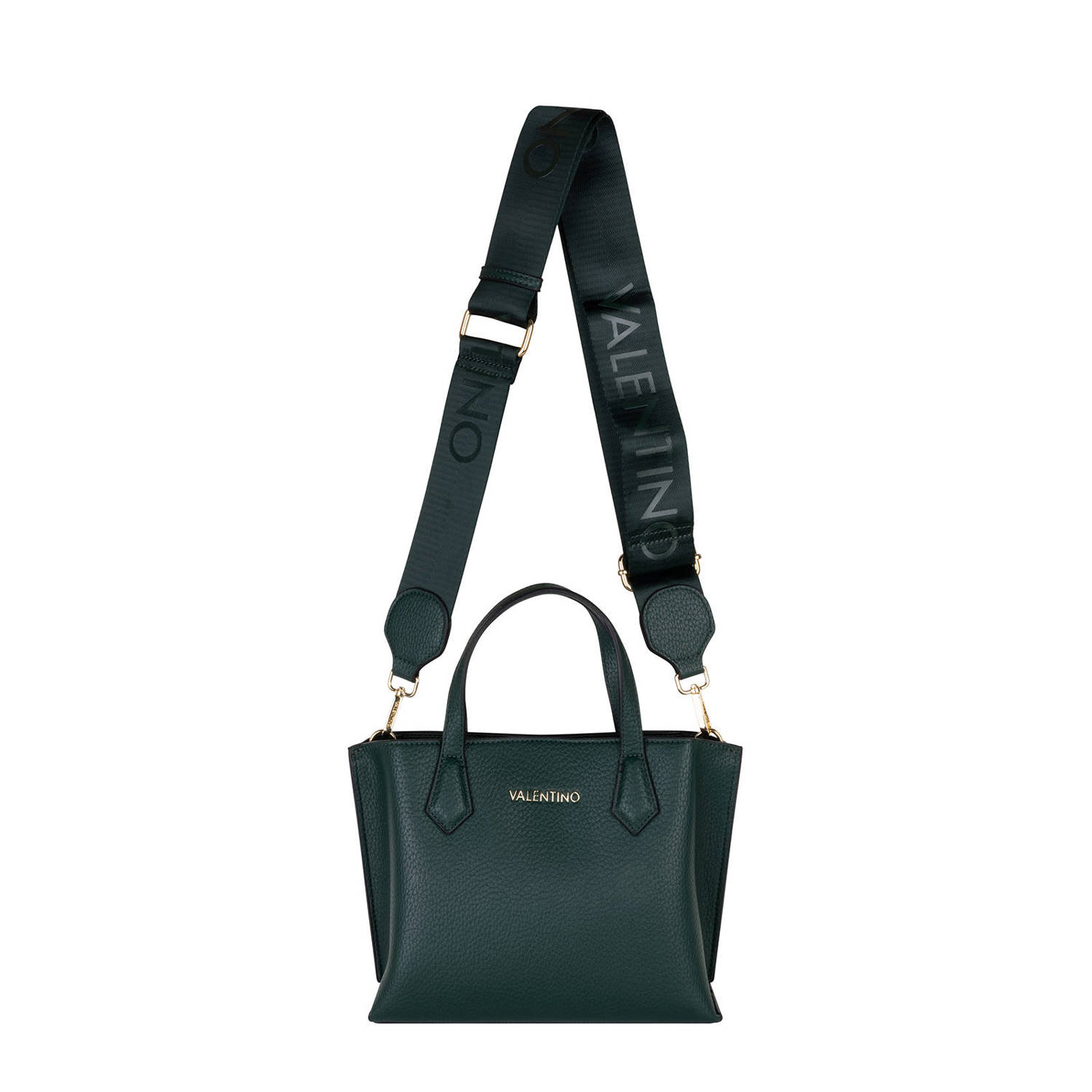 Valentino Bags mini shopper Fall Re donkergroen