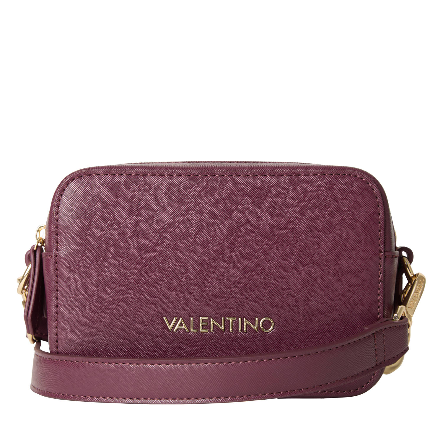 Valentino Bags crossbody tas Zero donkerrood