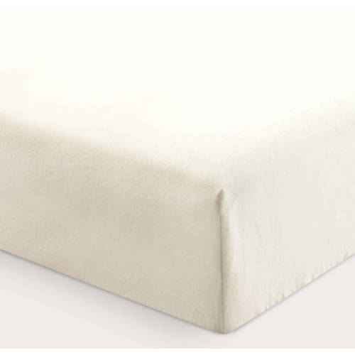 NOUS Kids flanellen kinderhoeslaken 150 x 70 cm ecru afbeelding