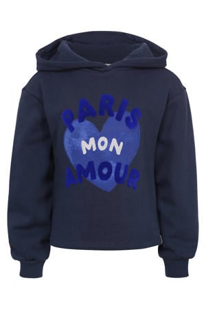 hoodie donkerblauw