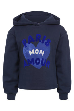 hoodie donkerblauw