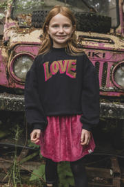 thumbnail: LOOXS little fluwelen korte rok roze