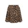 LOOXS little korte rok met panterprint bruin