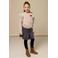 LOOXS little fluwelen A-lijn rok donkerblauw