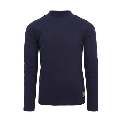LOOXS little longsleeve donkerblauw rib gebreid afbeelding