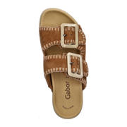 thumbnail: Gabor suède slippers cognac