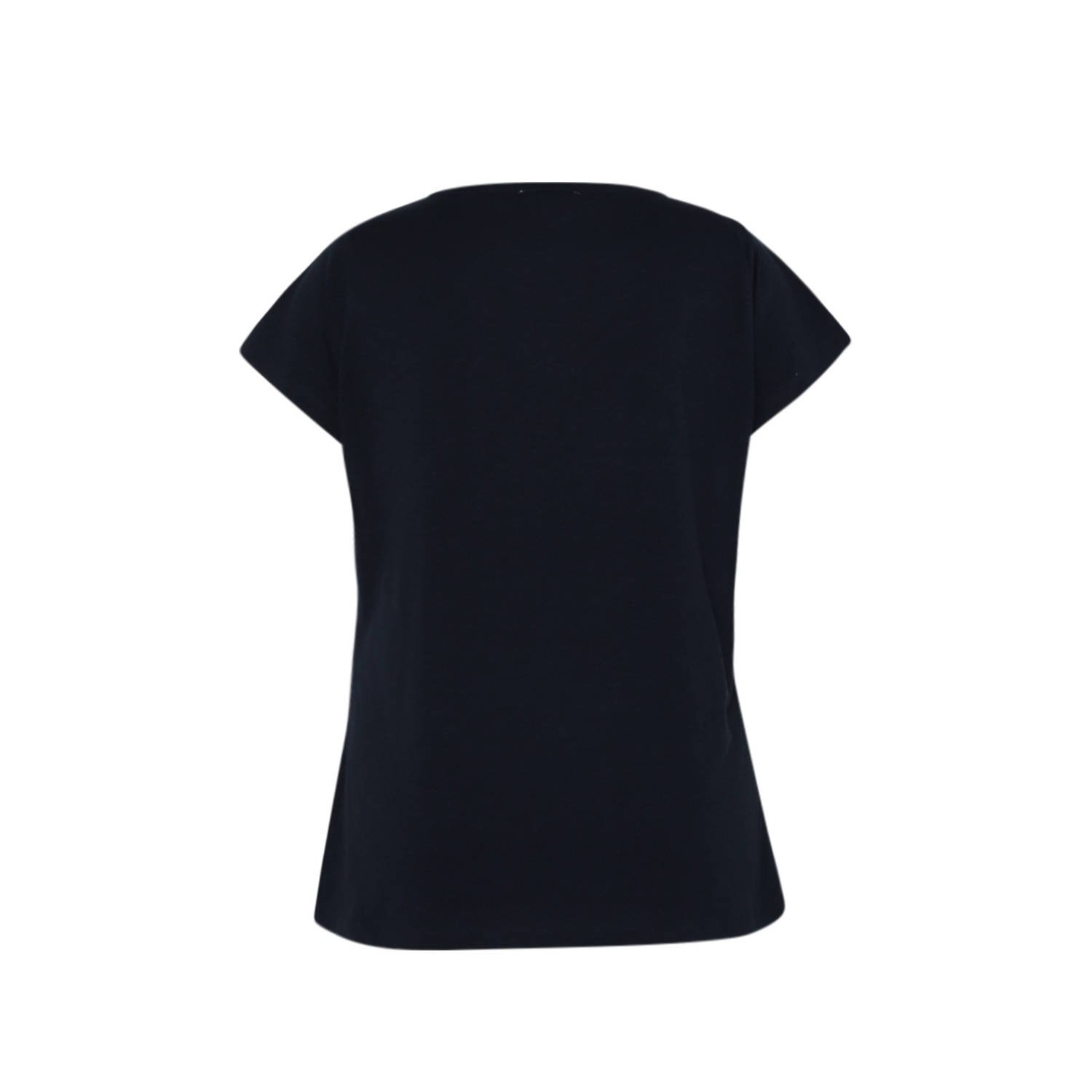 Paprika top donkerblauw