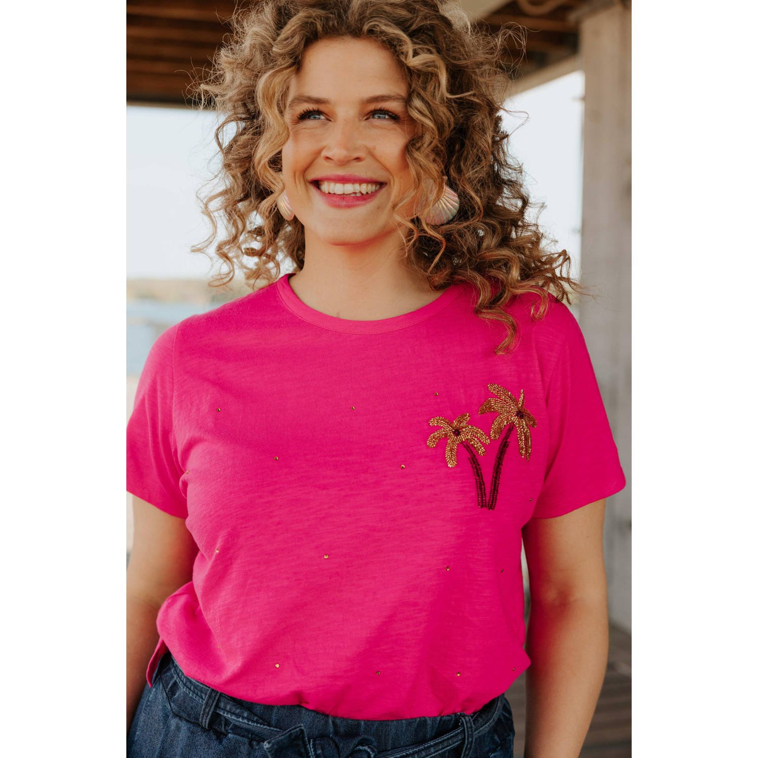 Paprika top fuchsia