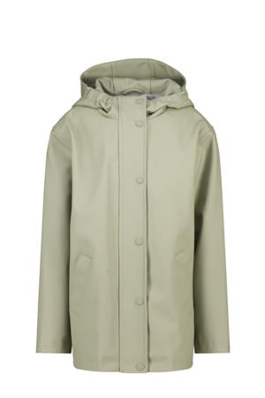 regenjas groen