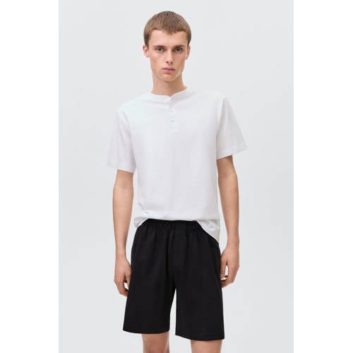 MANGO TEEN shortama wit/zwart afbeelding