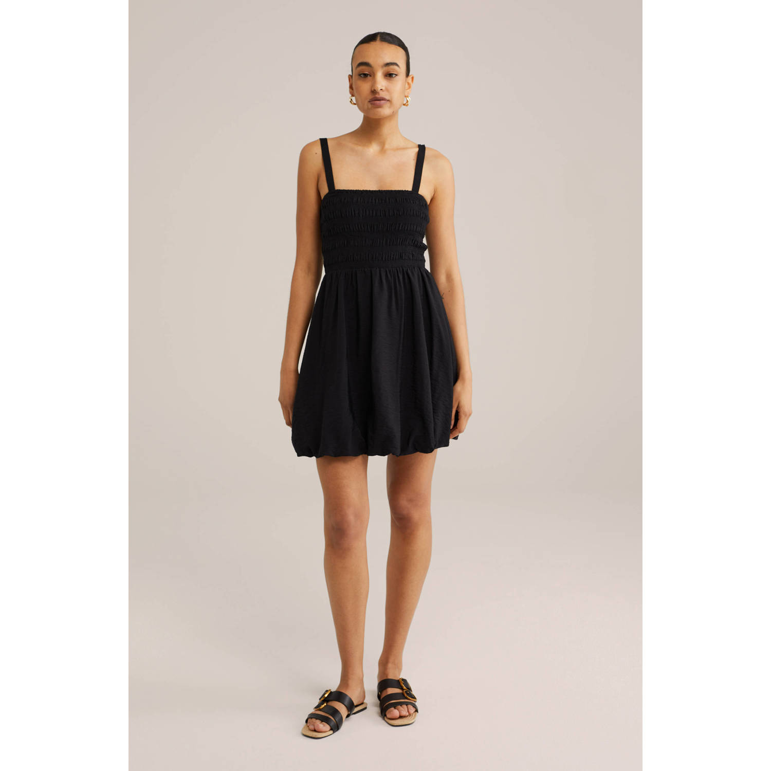 WE Fashion jurk zwart