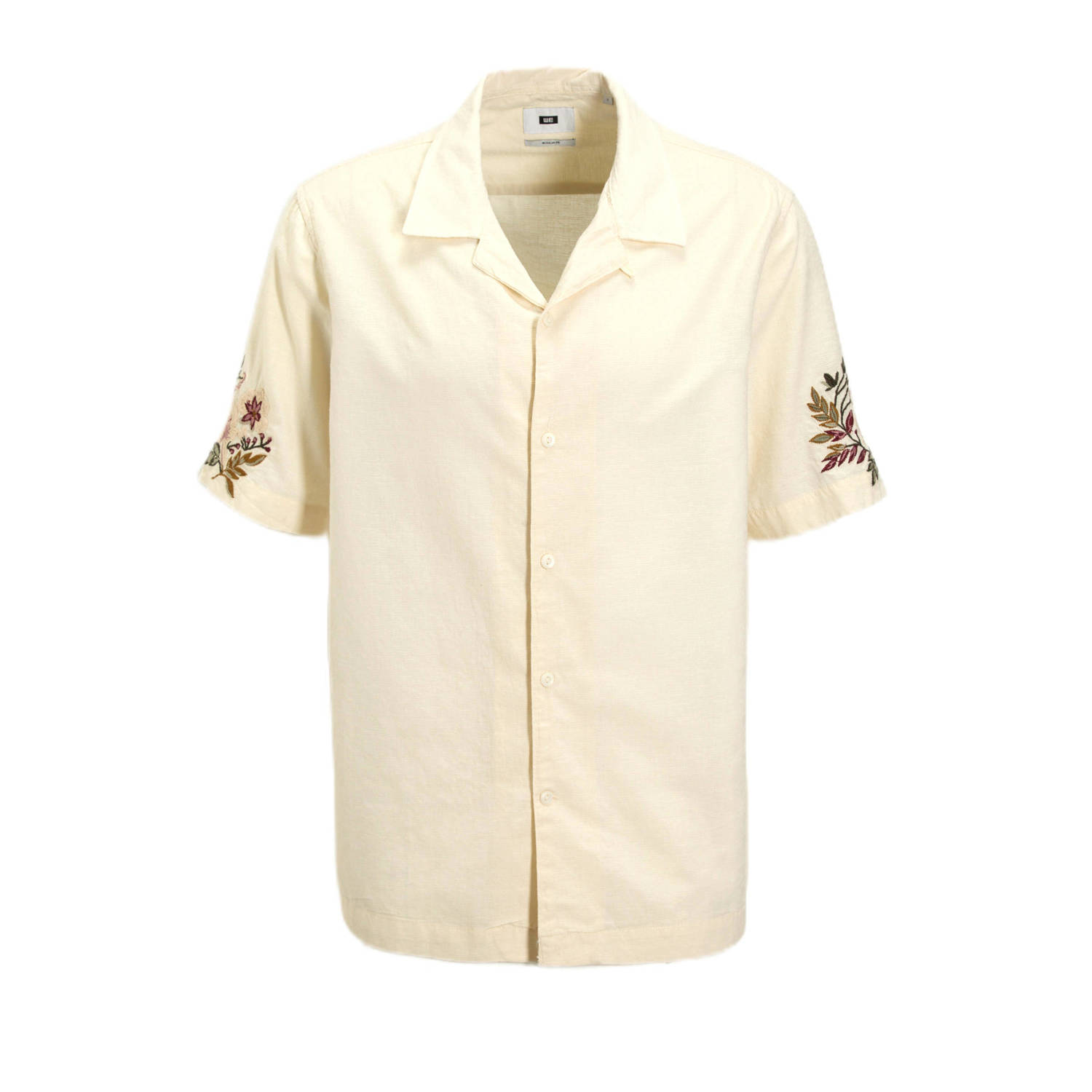 WE Fashion regular overhemd ecru