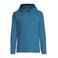 BOSS loungetop met capuchon en wafelstructuur blauw