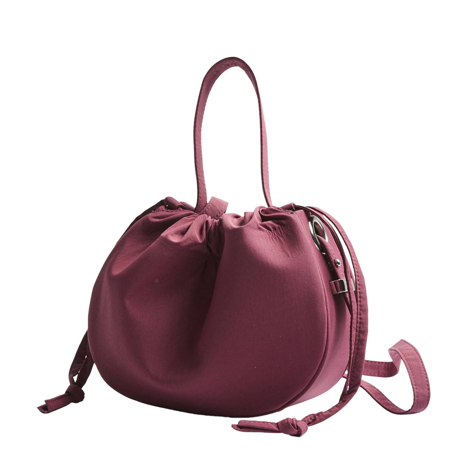 PIECES crossbody tas PCBALLOON bordeauxrood