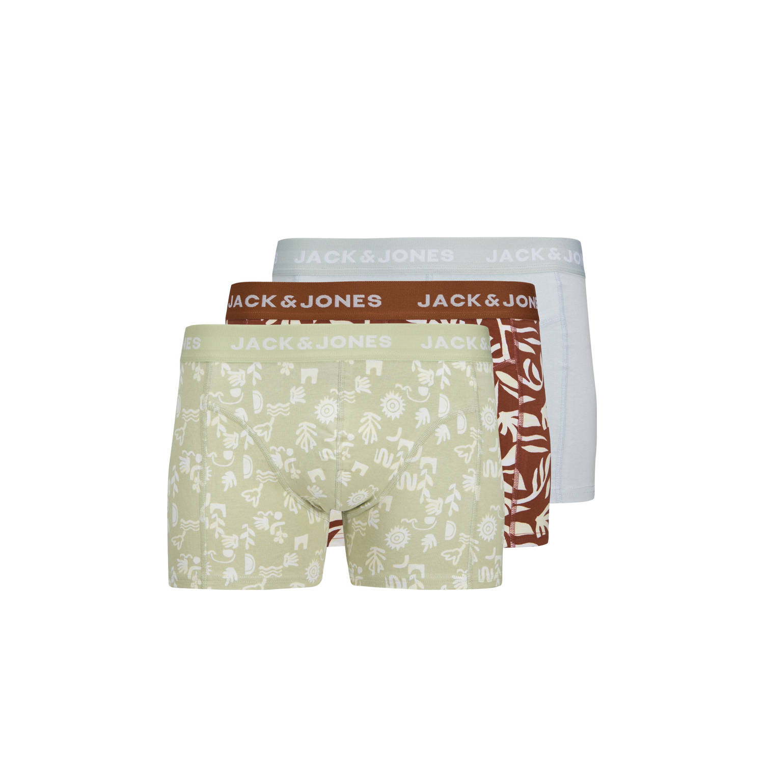 JACK & JONES boxershort JACCORALS (set van 3)