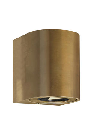 wandlamp buiten Canto 2 - rond - goud