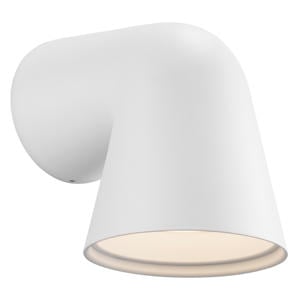 wandlamp buiten Front Single - wit