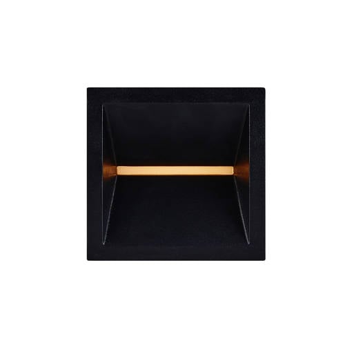Nordlux wandlamp buiten Nico vierkant zwart