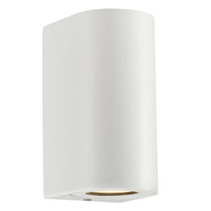 wandlamp buiten Canto maxi 2 - rond - wit