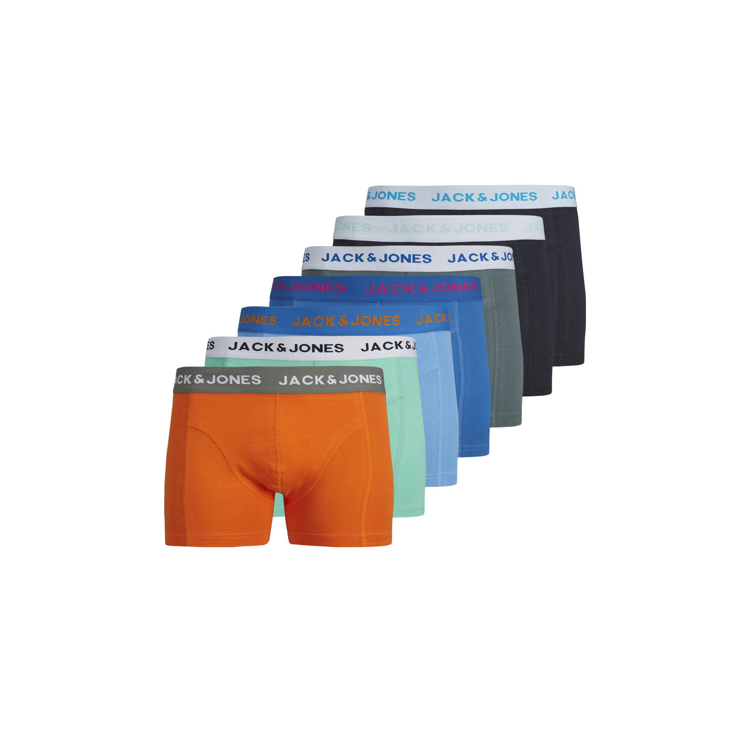 JACK & JONES boxershort JACCARL (set van 7)