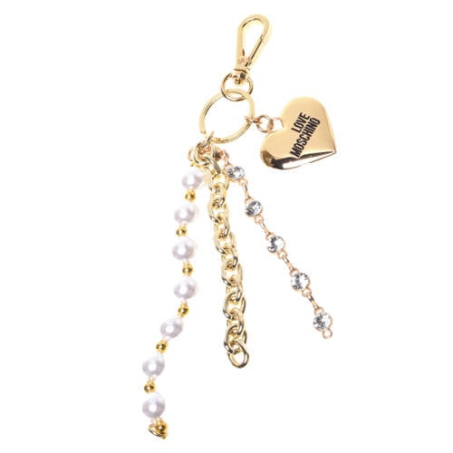 Love Moschino sleutelhanger goudkleurig afbeelding