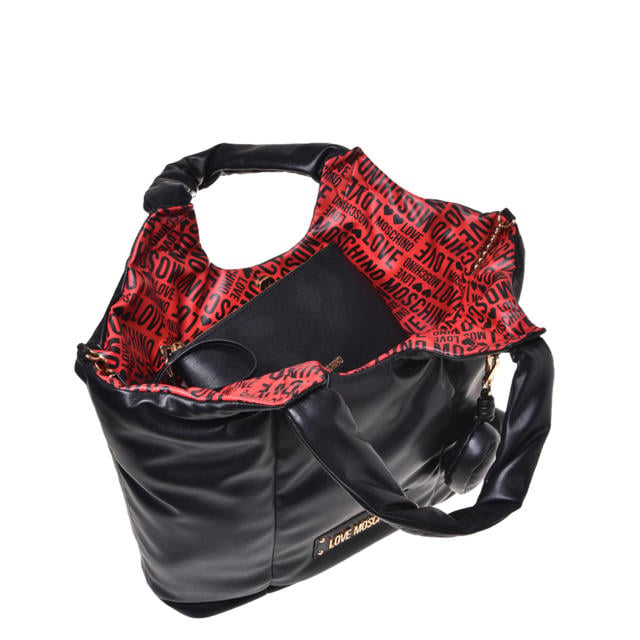 Zwarte PU Kunstleer Tas Love Moschino Tas - Zwarte PU Kunstleren Tas | Stijlvol Design | Eén Maat Love Moschino Tas Van Zwart Pu-kunststof Zwart Eén Maat En Zwarte PU Kunstleer Tas Love Moschino Tas - Zwarte PU Kunstleren Tas | Stijlvol Design | Eén Maat Love Moschino Tas Van Zwart Pu-kunststof Zwart Eén Maat En