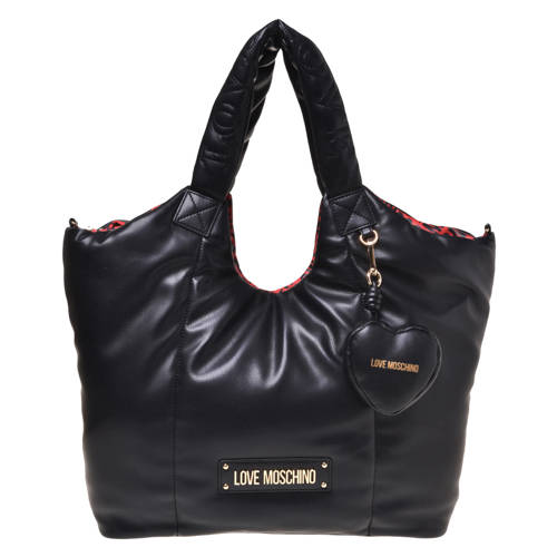 Love Moschino shopper Puffy Logo zwart afbeelding